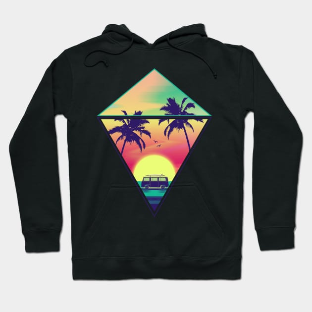 Summer Trip Hoodie by clingcling